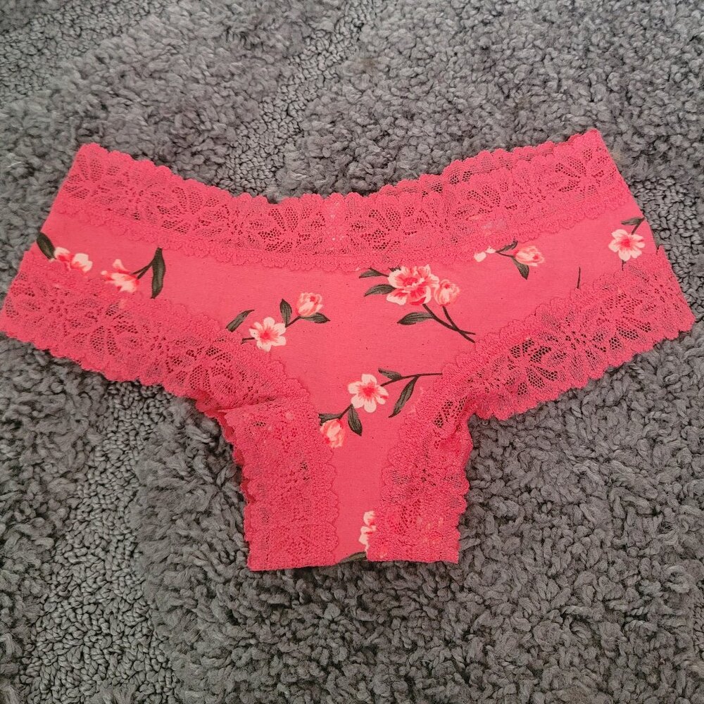 PINK floral panties